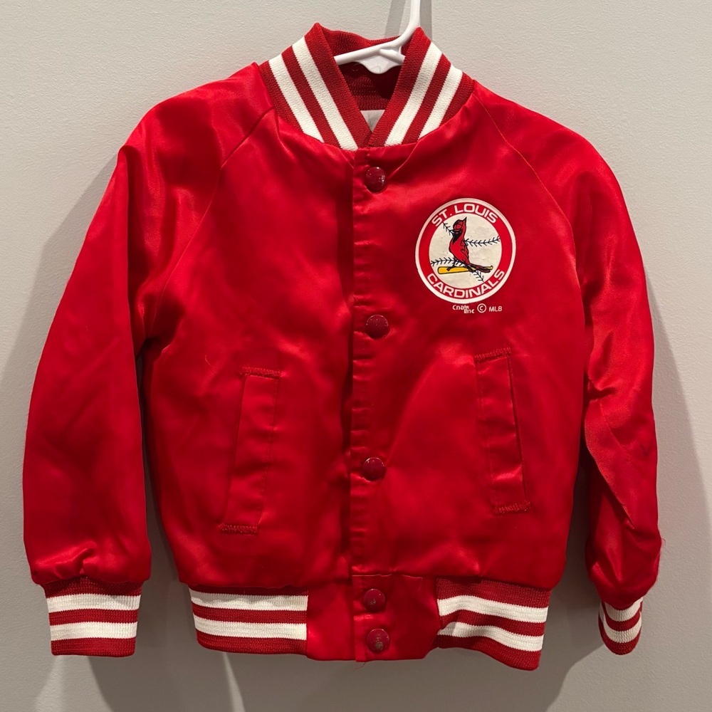St. Louis Cardinals Vintage Bomber Jacket Kids